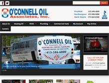 Tablet Screenshot of oconnelloil.com